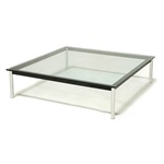 Contemporary Style Glass Top Coffee Table from In Style Modern