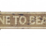 Gone To Beach Sign from Home Element