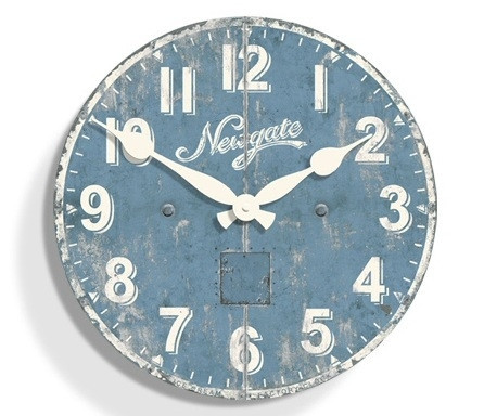 Ice Cream factory clock Burke Decor