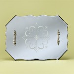 Maraposa Mirrored Tray Ivg Stores