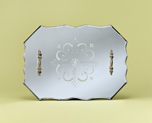 Maraposa Mirrored Tray Ivg Stores