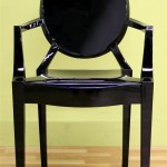 Mia Acrylic Chair in Black Ivg Stores