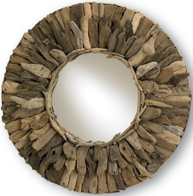 Driftwood Mirror Burke Decor