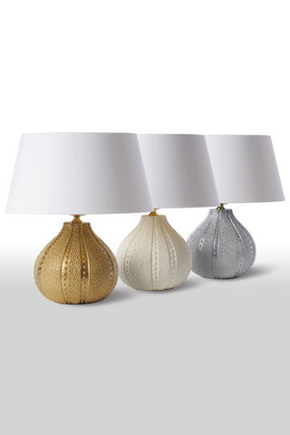 Sea urchin lamps Burke Decor