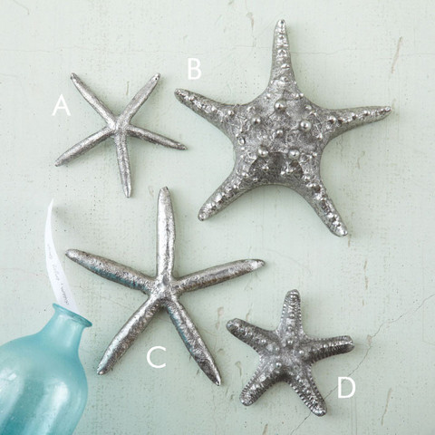 Metal starfish Burke Decor