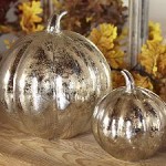 Mercury Glass Pumpkins Pottery Barn