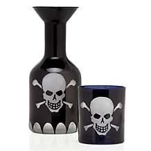 Etched Skull Decanter Z Gallerie