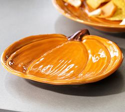Pumpkin Salad Plates Pottery Barn