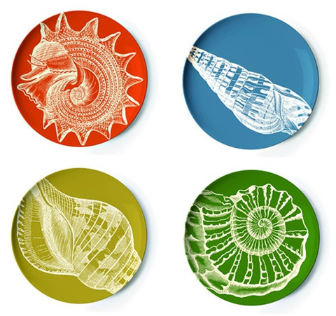 Sea life plates Burke Decor