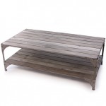 Wood coffee table Burke Decor